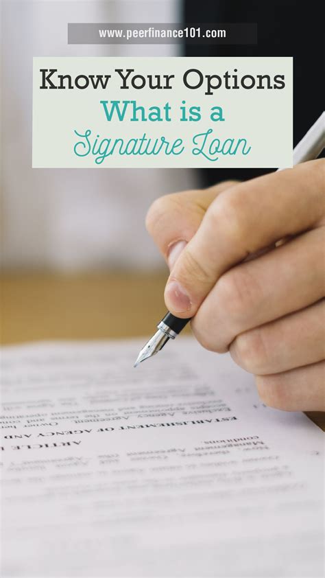 Instant Signature Loan